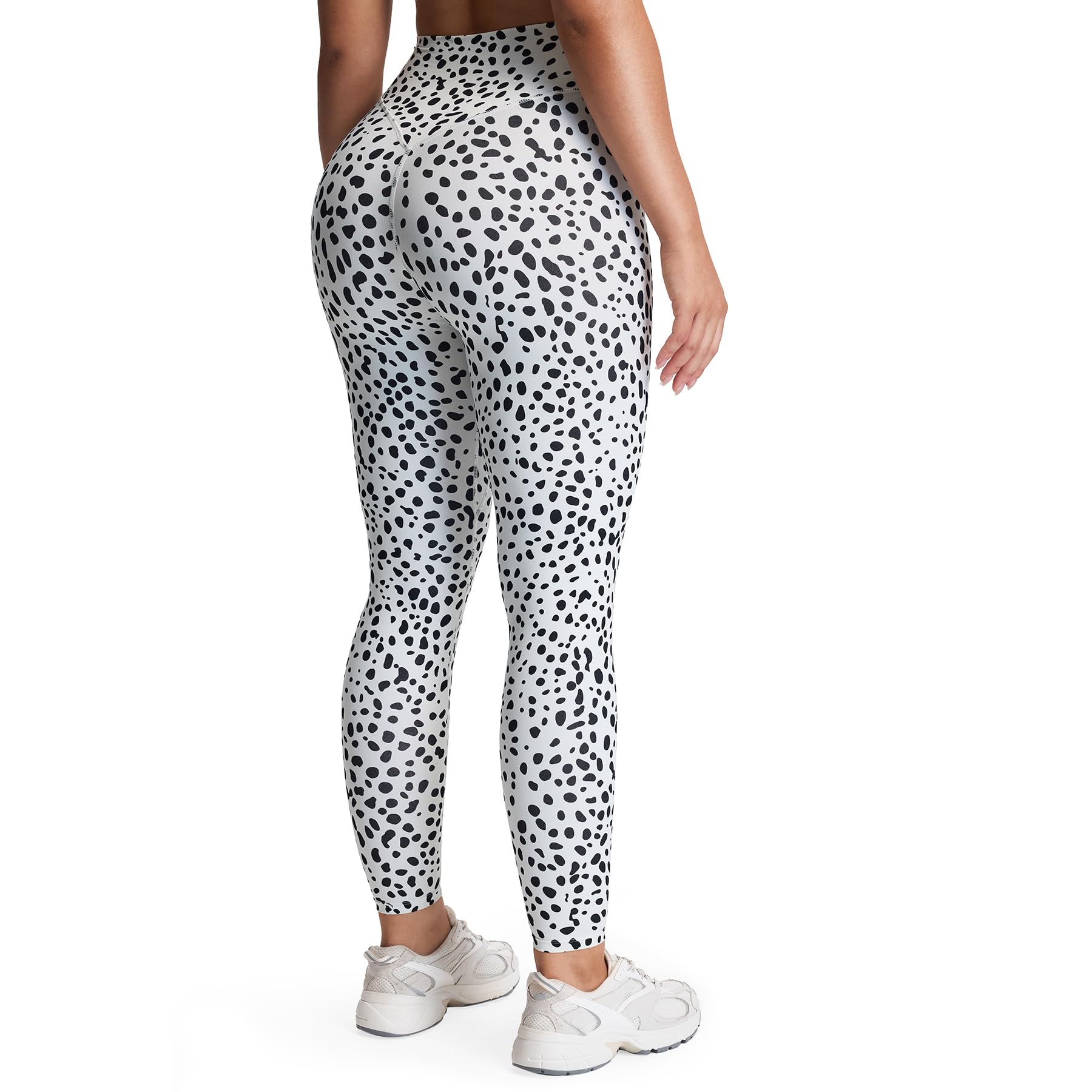 Aoxjox High Waisted Workout Leggings for Women Tummy Control Buttery Soft Yoga Metamorph Deep V Pants 26"