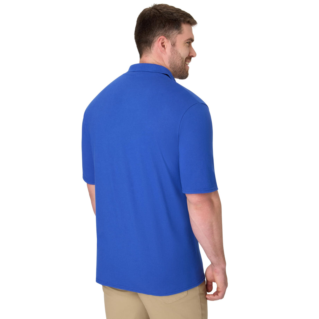 Hanes Men’s X-Temp Short Sleeve Polo Shirt, Midweight Men's Shirt