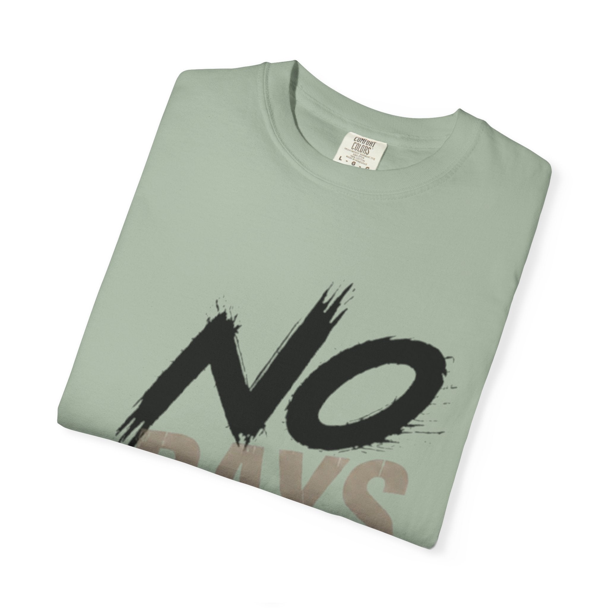 No Days Off T-Shirt — Motivational Fitness Tee for Workout & Training Printify