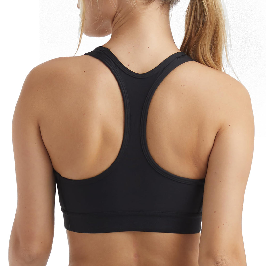 Hanes Womens Sport Compression Racerback Sports-Bra