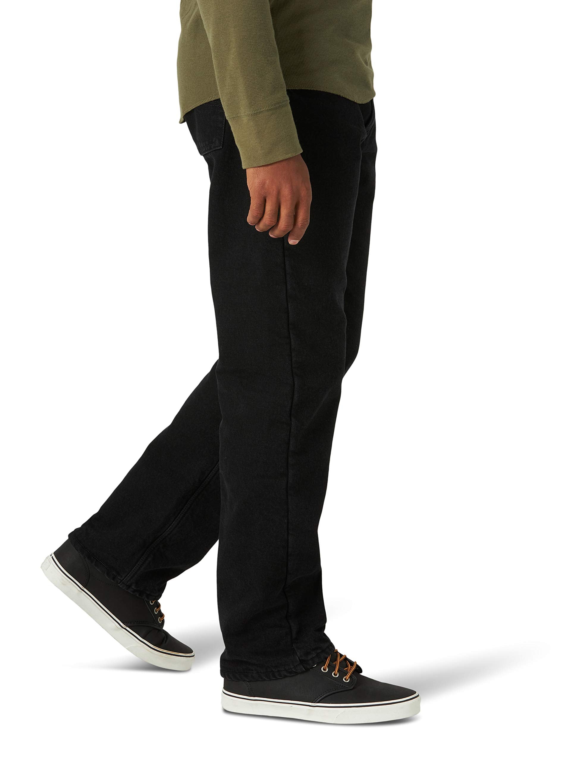 Wrangler Authentics Men's Fleece Lined Five Pocket Jean