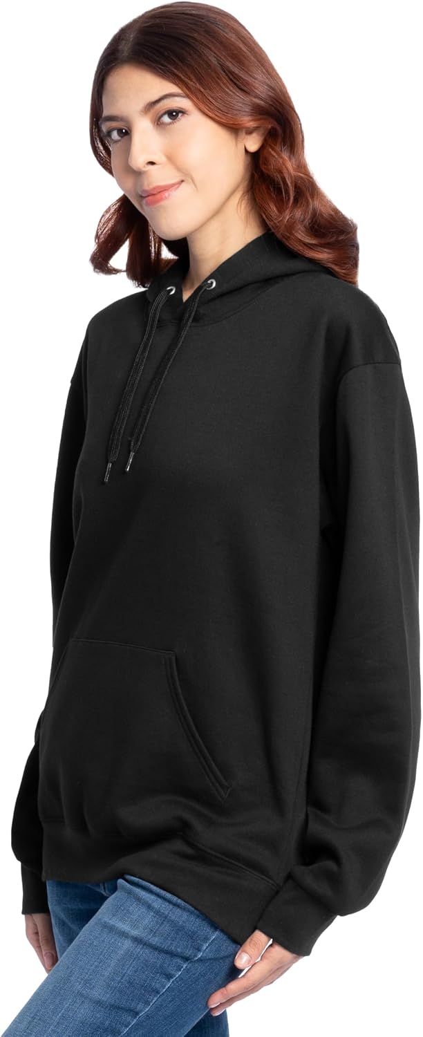 Fruit of the Loom Men's Eversoft Fleece Pullover Hooded Sweatshirt, Moisture Wicking & Breathable