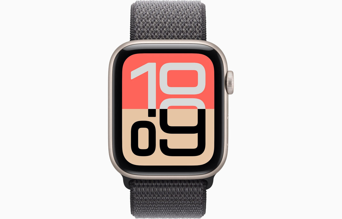 Apple Watch SE 3 [GPS + Cellular, 40mm] Midnight Aluminum Case with Black Sport Band, S/M (Renewed)