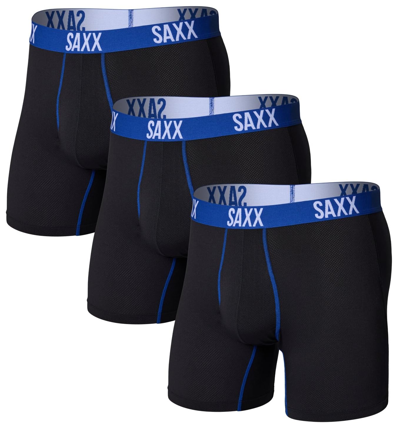 SAXX Underwear Co. Men's Core Performance Mesh Boxer Brief 3-Pack