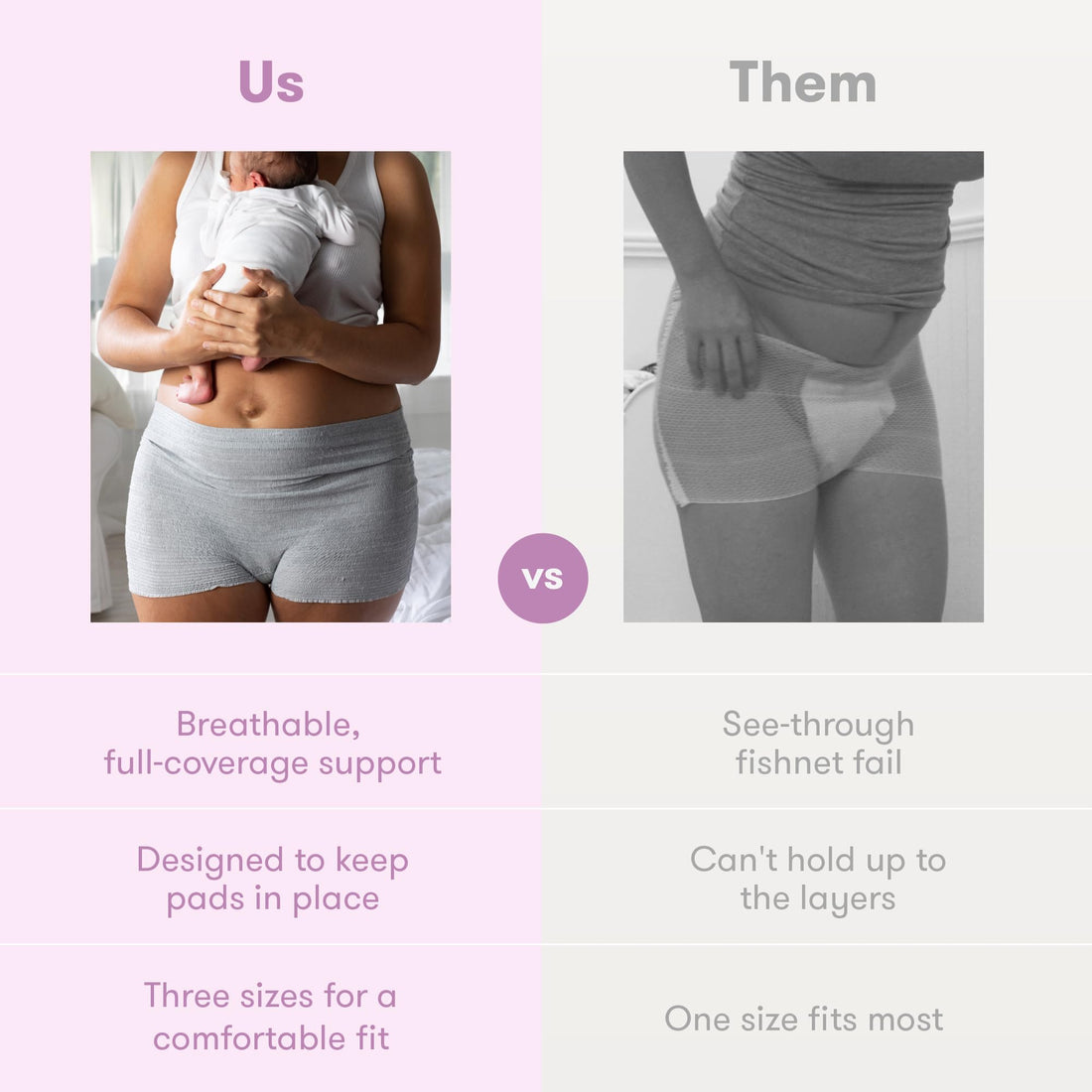 Frida Mom 8pc Postpartum Underwear