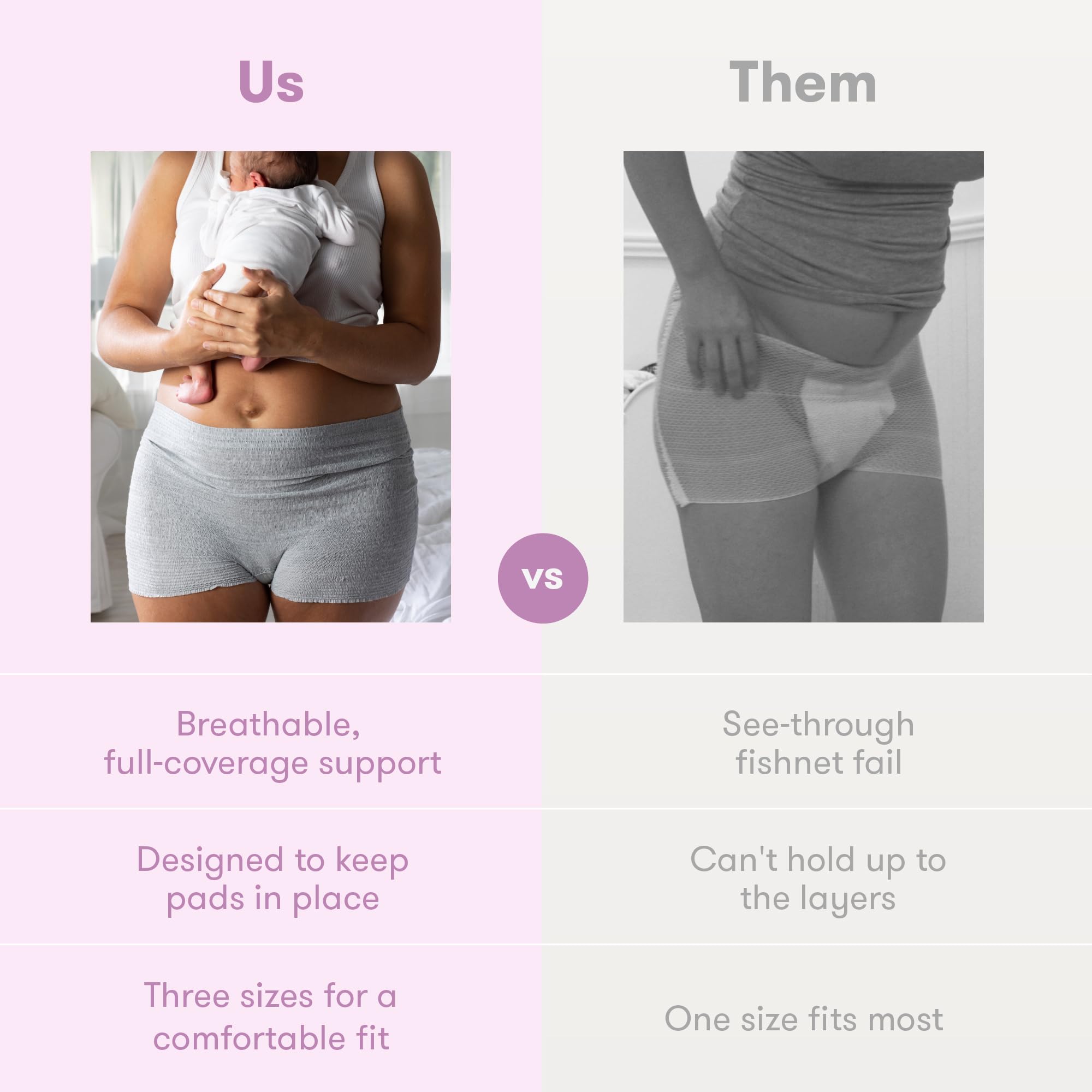 Frida Mom 8pc Postpartum Underwear