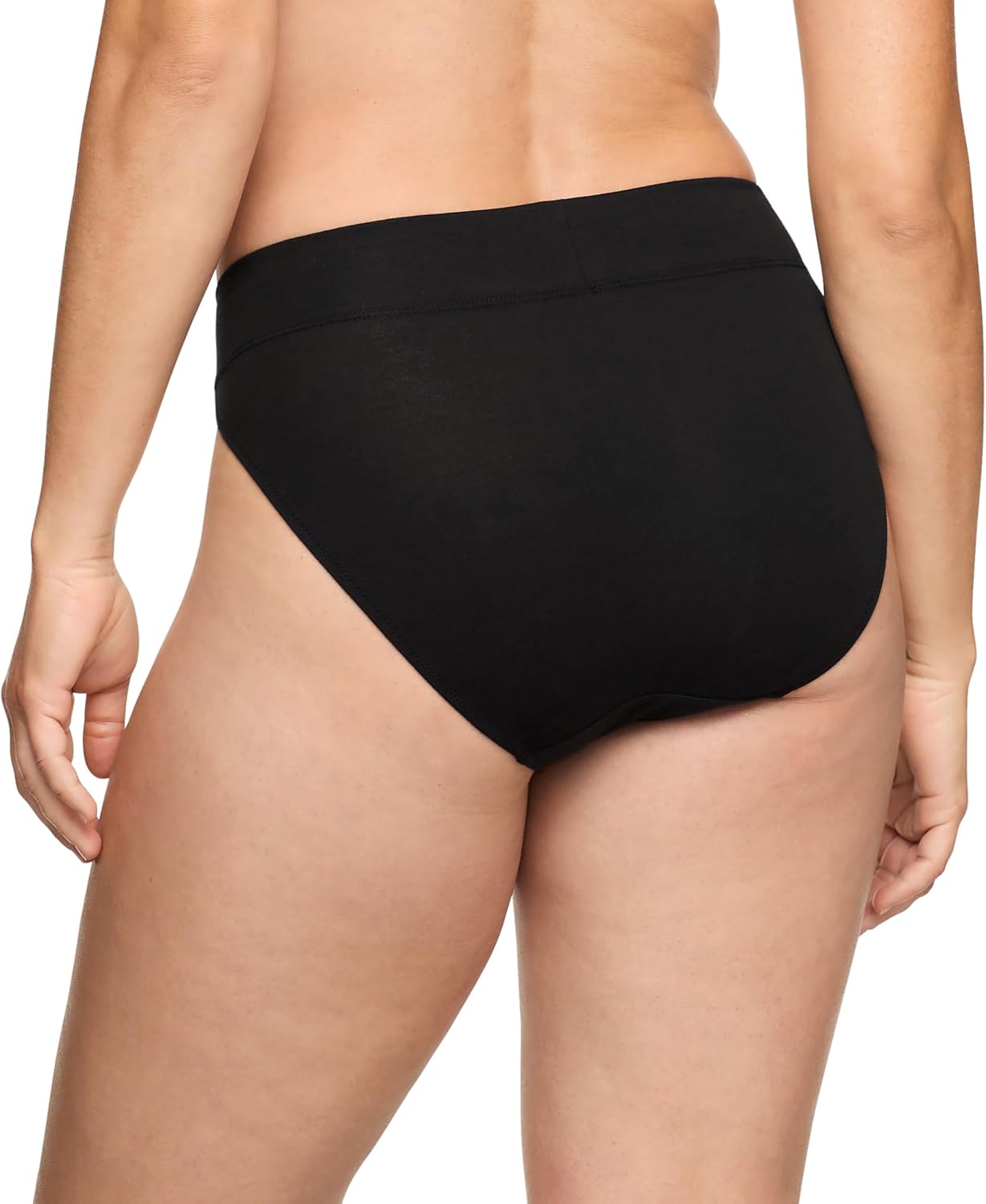 Warner's Women's No Pinching No Problems Dig-free Mid-waist 3-pack Hi-cut Rt4403p