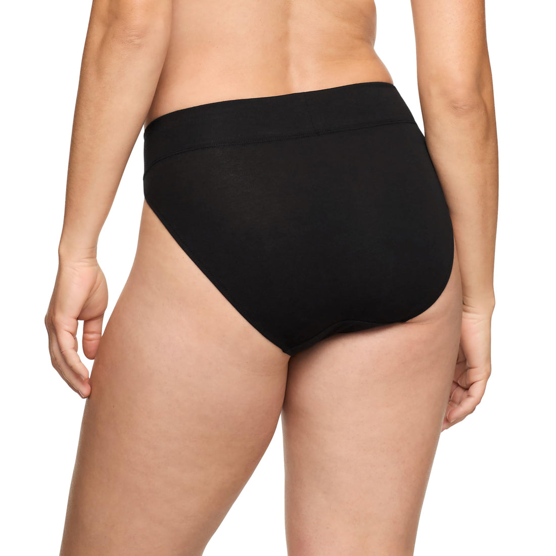 Warner's Women's No Pinching No Problems Dig-free Mid-waist 3-pack Hi-cut Rt4403p