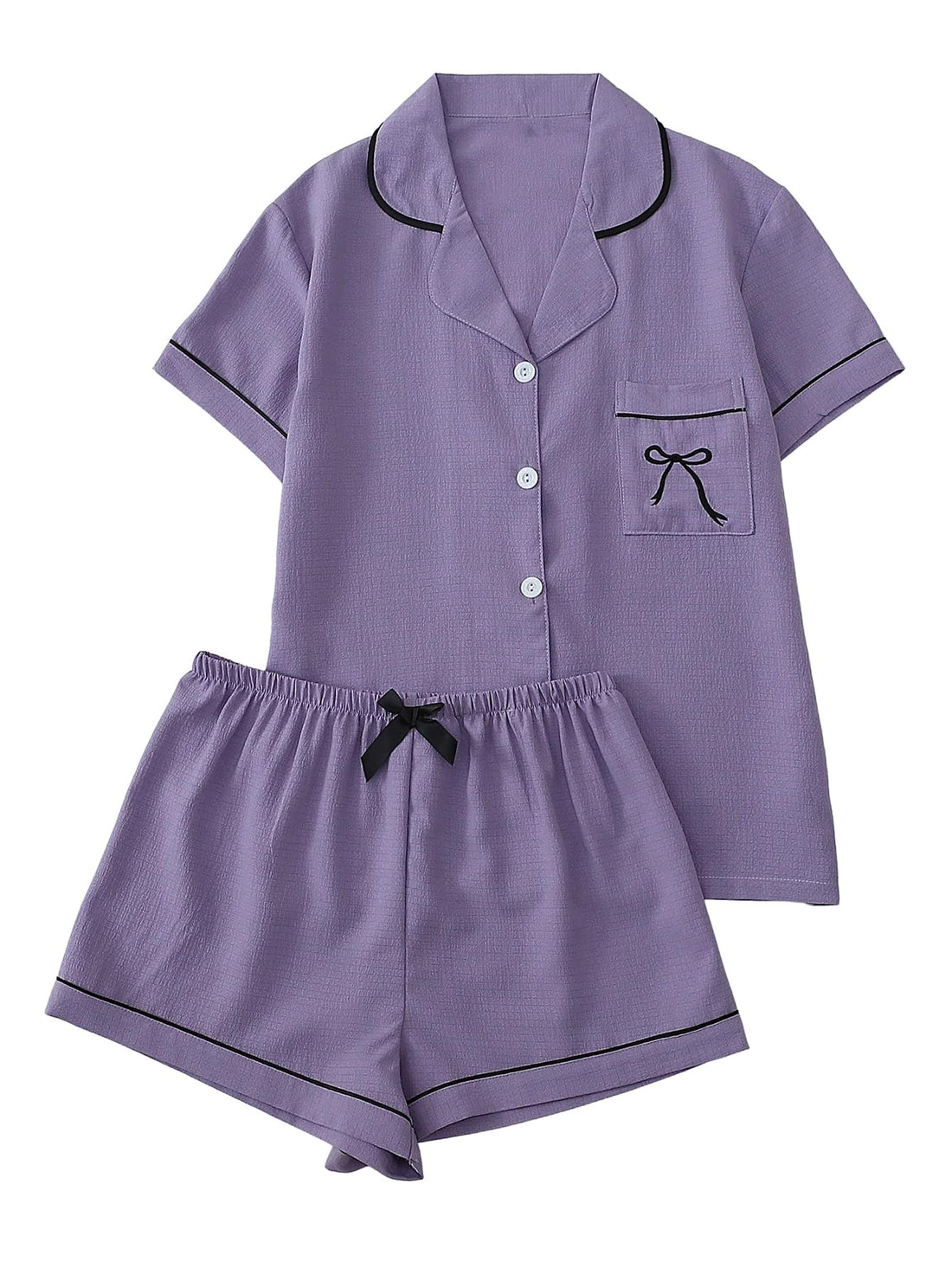 Verdusa Pajamas For Women Set 2 Piece Cute Pjs Sleepwear Lounge Sets