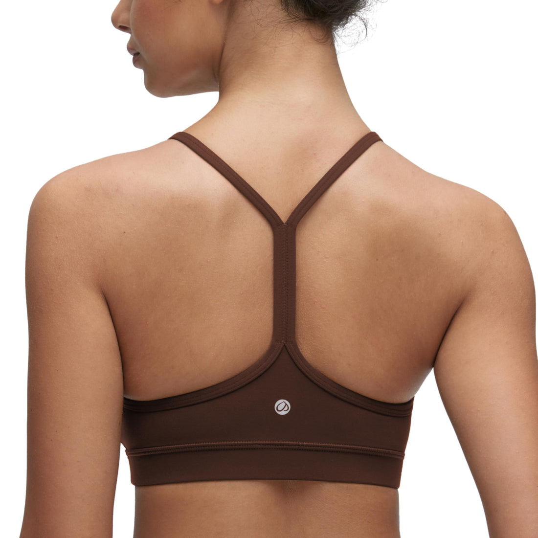CRZ YOGA Butterluxe Y Back Sports Bras | Light Support, Removable Pads, Yoga, Extremely Soft, Scoop Neck, Spaghetti Strap, for Women