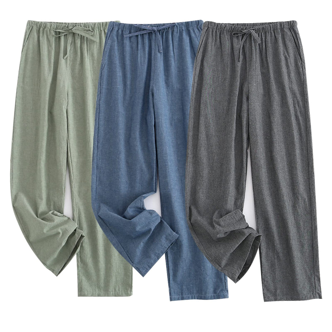 STMAHER Men's Plaid Pajama Pants Cotton Sleep Pants