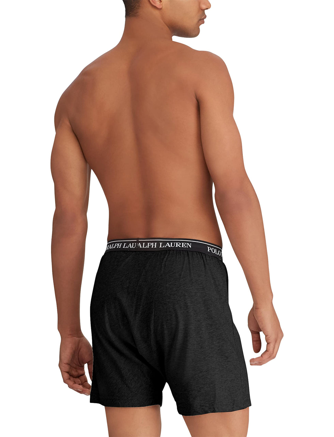 POLO RALPH LAUREN Underwear Boxers Pack, 3-Pack, Classic Fit Cotton Knit Boxer, 100% Cotton Moisture Wicking Boxers