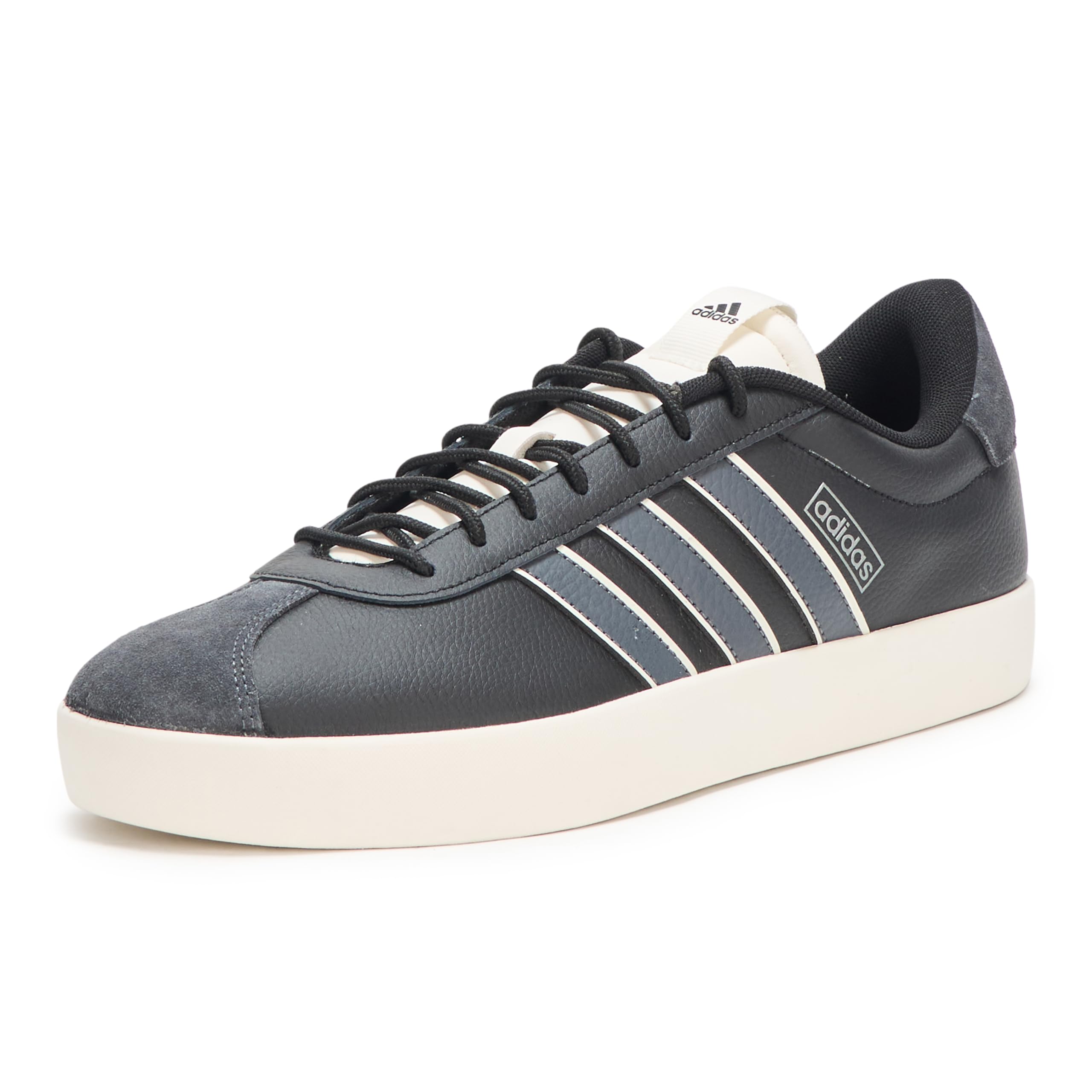 adidas Vl Court 3.0 Lace Up Sneakers Shoes Casual - Grey