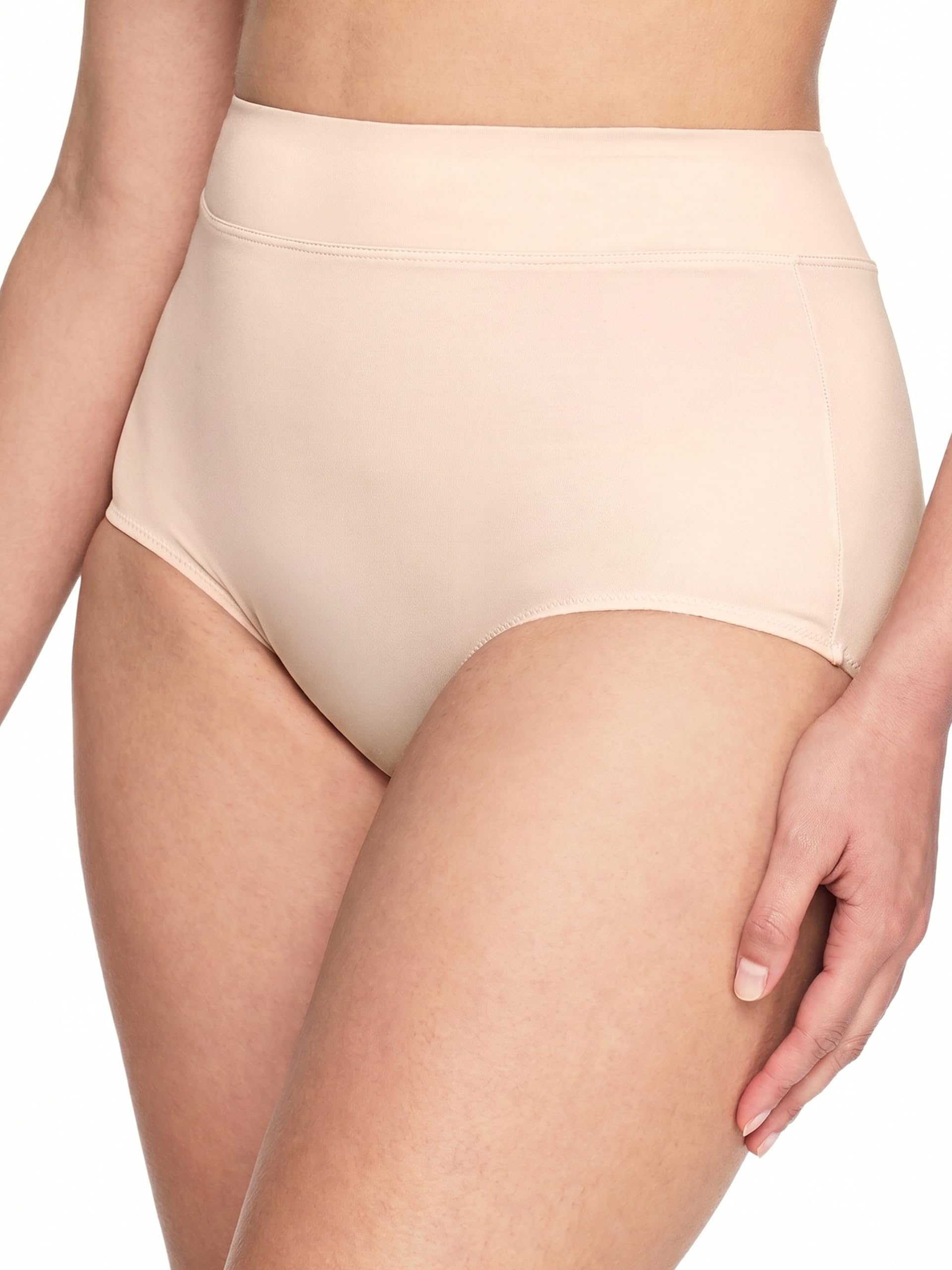 Warner's Women's No Pinching No Problems Hi Cut Brief Panty