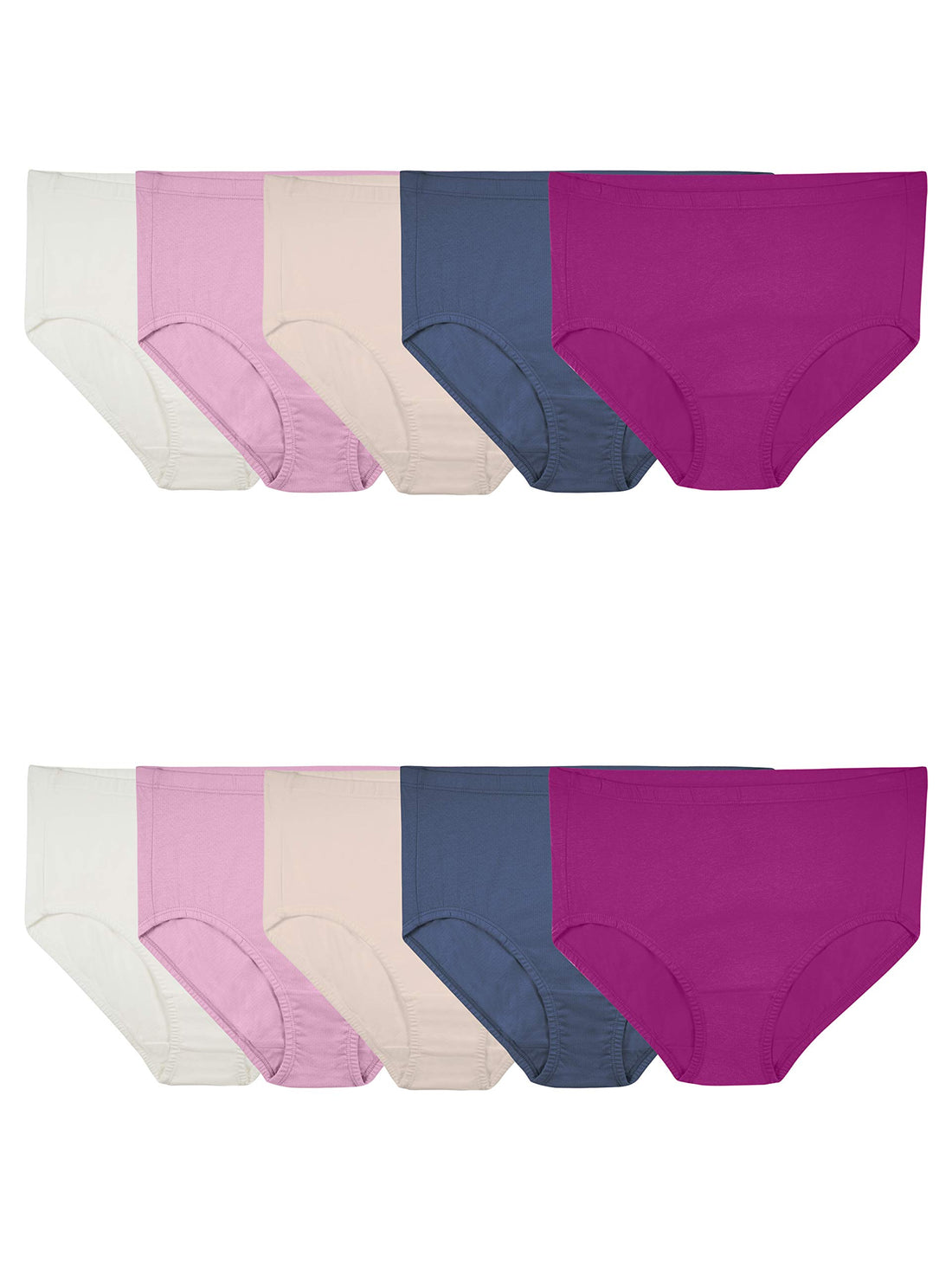 Fruit of the Loom womens Breathable Underwear, Moisture Wicking Keeps You Cool & Comfortable, Available in Plus Size