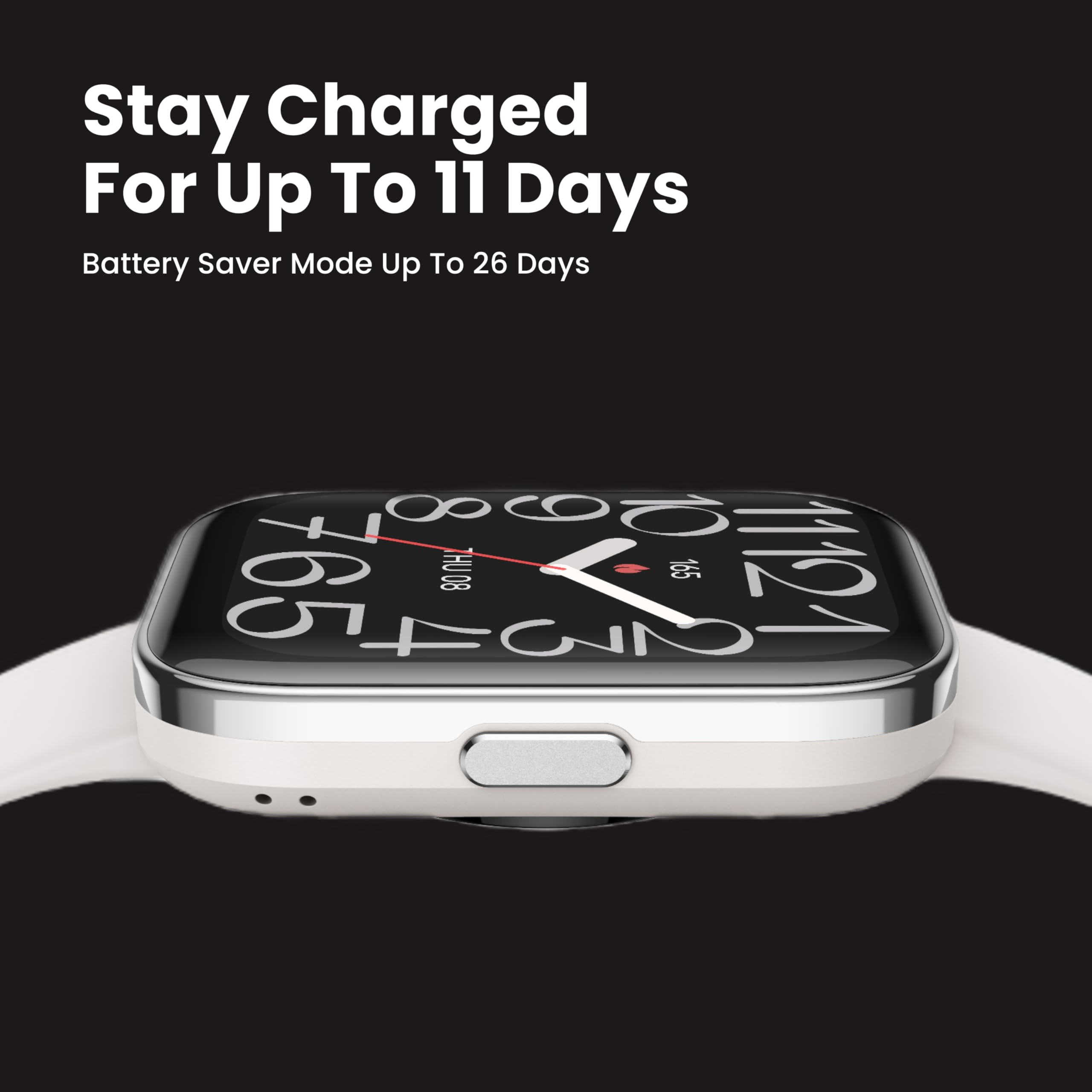 Amazfit Bip 5 Unity Smart Watch, 1.9" Screen, 11-Day Battery, iOS/Android