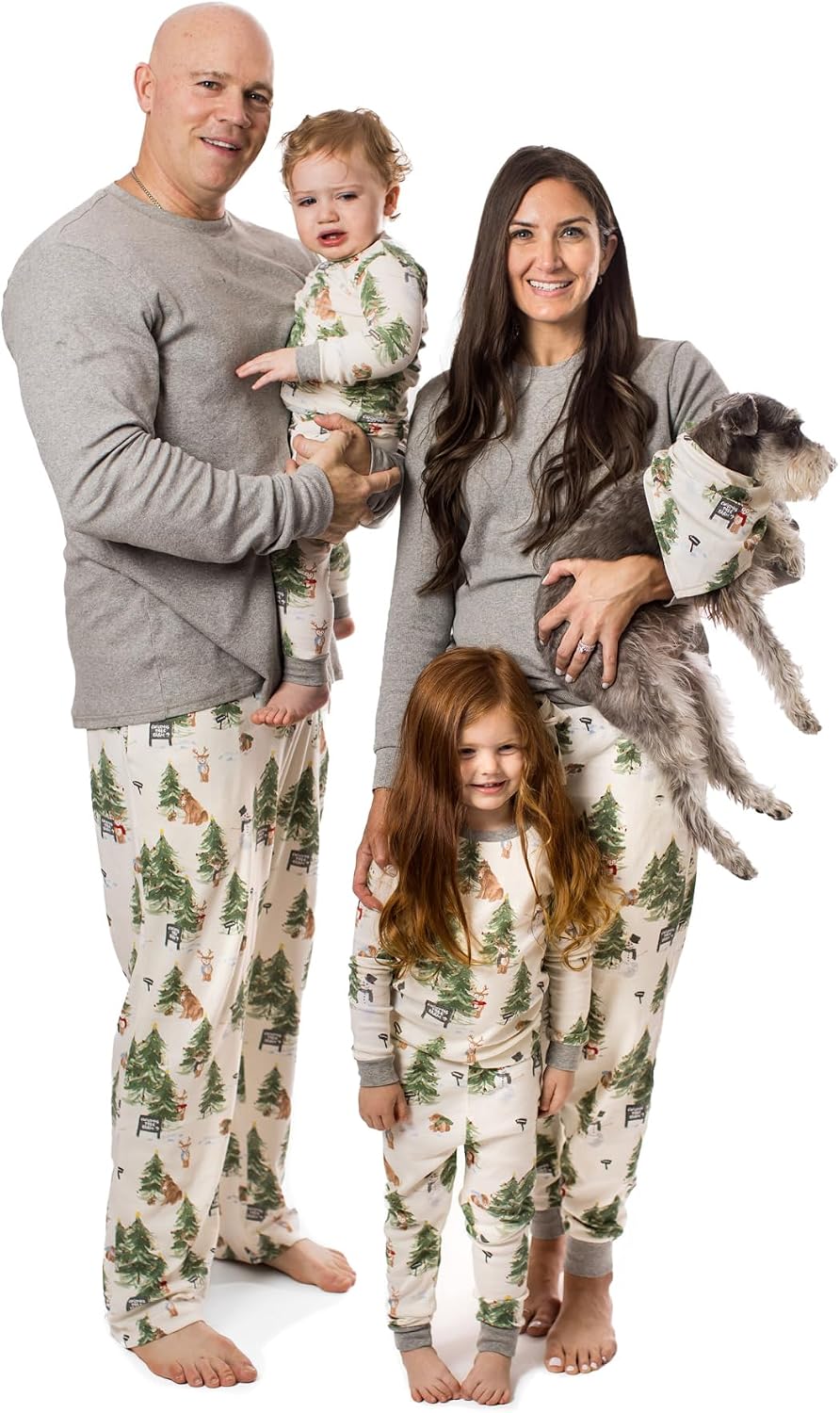 Burt's Bees Baby Matching Family Jammies, Organic Cotton, Holiday Pajamas