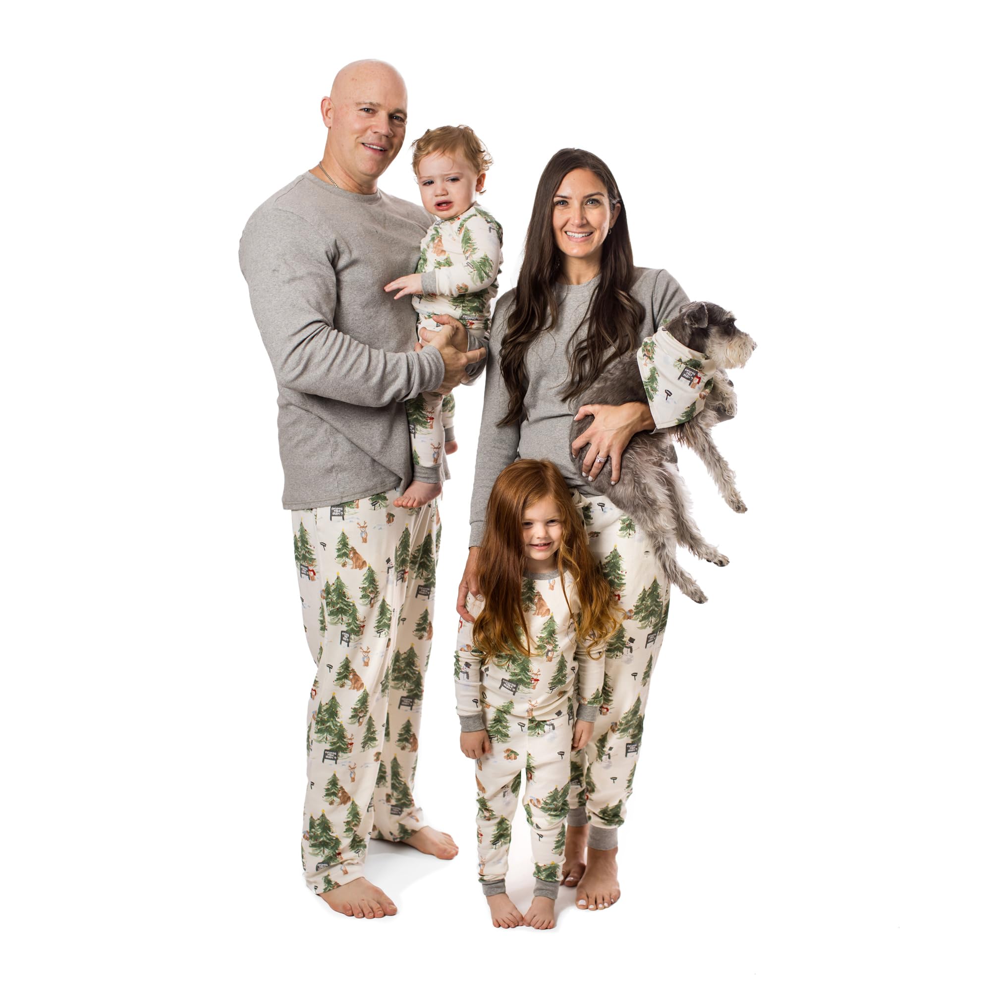 Burt's Bees Baby Matching Family Jammies, Organic Cotton, Holiday Pajamas