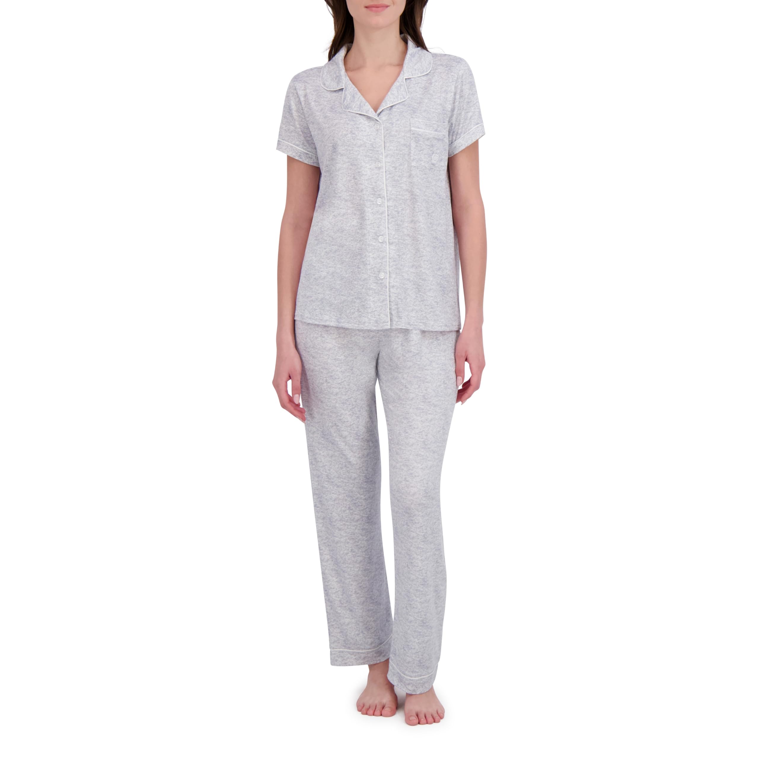 BORN Pajamas for Women Set Button Down
