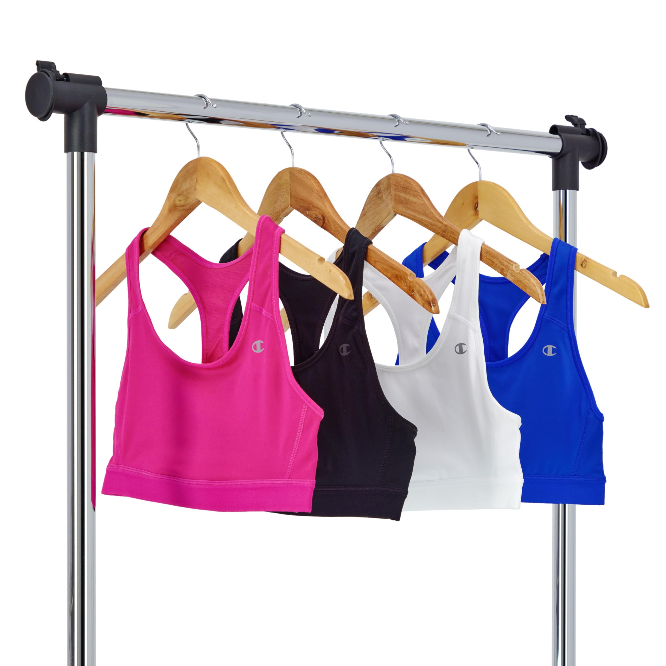 Champion Women's Sports Bra, High-Impact Compression, Moisture-Wicking Fabric