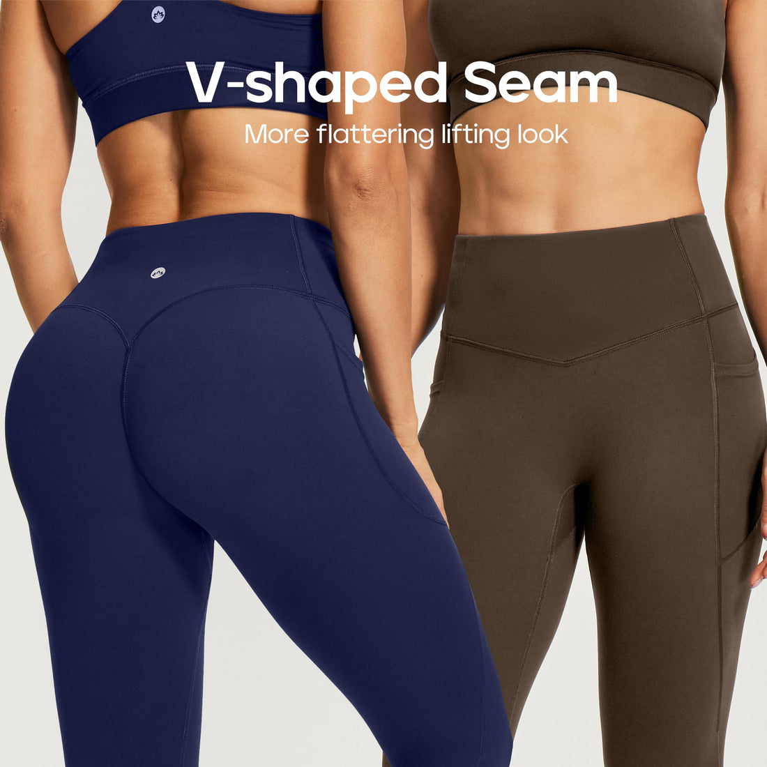Heathyoga Scrunch Butt Lifting Leggings with Pockets for Women Yoga Pants | 2 Side Pockets, 25 Inches, Buttery Soft Fabric, Non See-through, No Front Seam, Mid Compression, Pilates Outfits, Workout