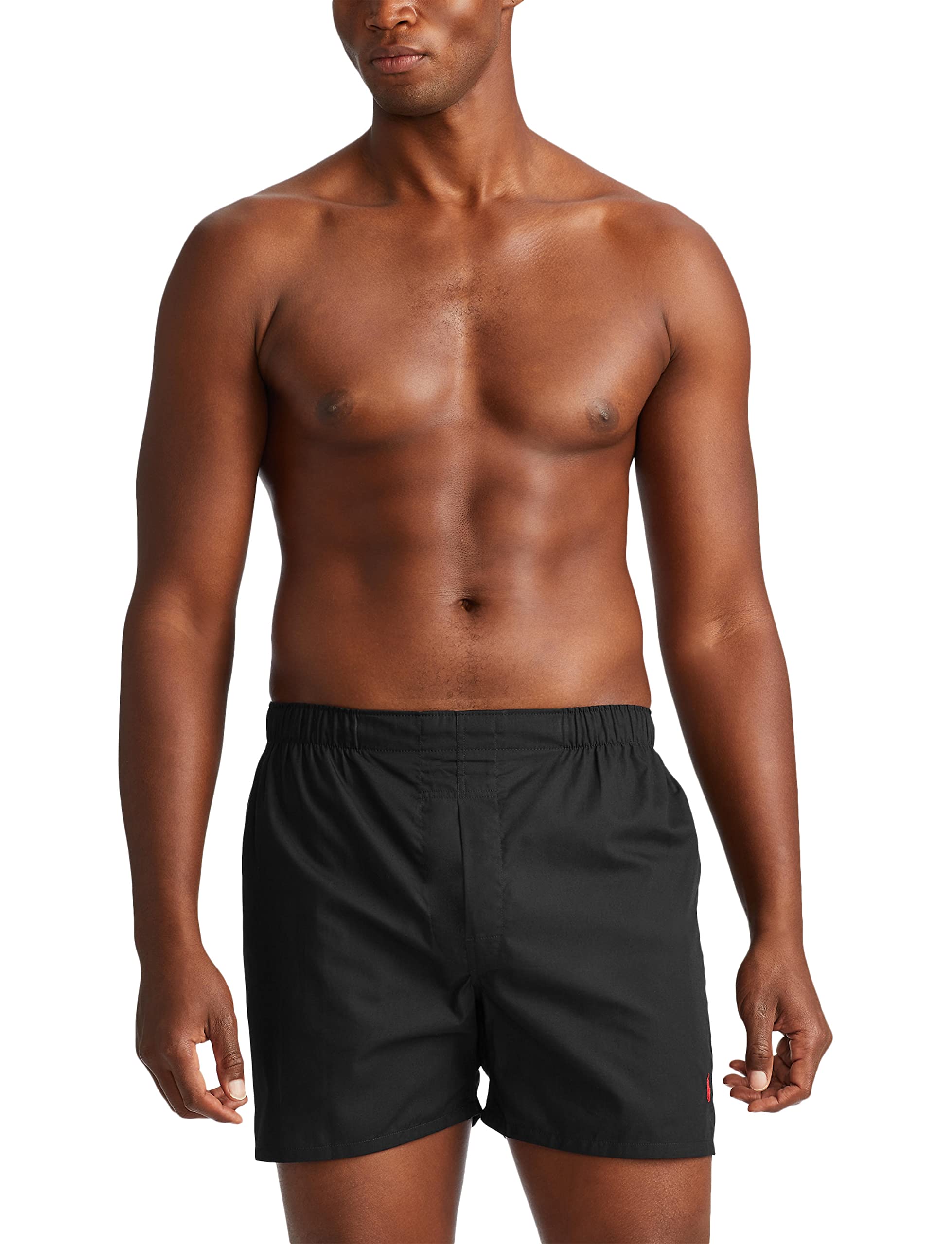 POLO RALPH LAUREN Underwear Boxers Pack, 3-Pack, Classic Fit Cotton Woven Men's Underwear, (Big & Tall Availble)