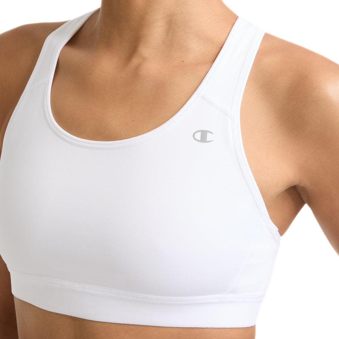 Champion Women's Sports Bra, High-Impact Compression, Moisture-Wicking Fabric