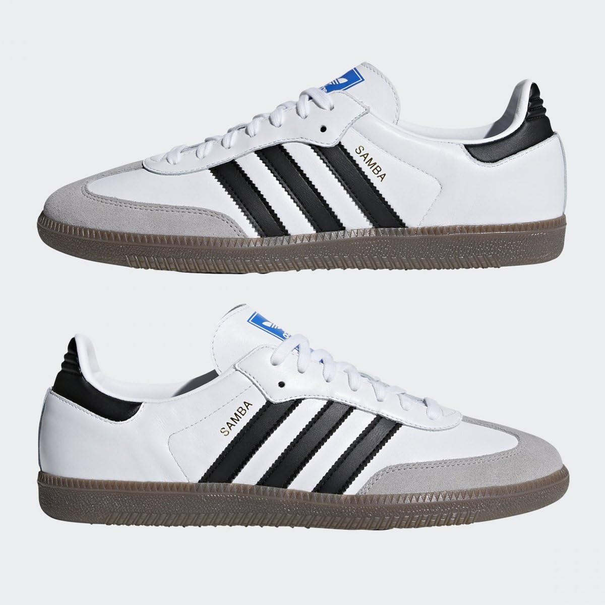 Adidas SAMBA OG B75806 Running White/Core Black/Clear Granite