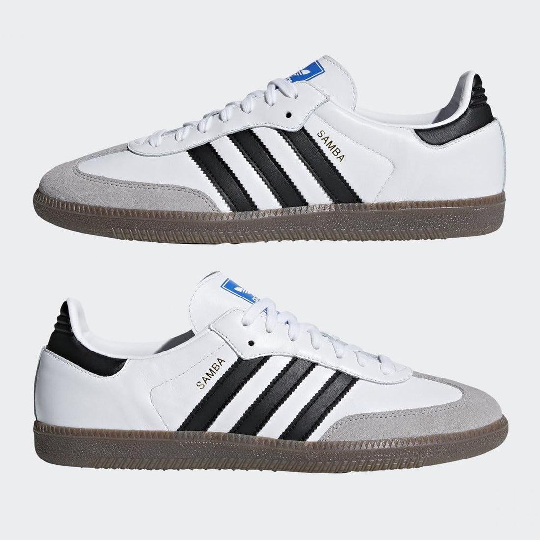 Adidas SAMBA OG B75806 Running White/Core Black/Clear Granite