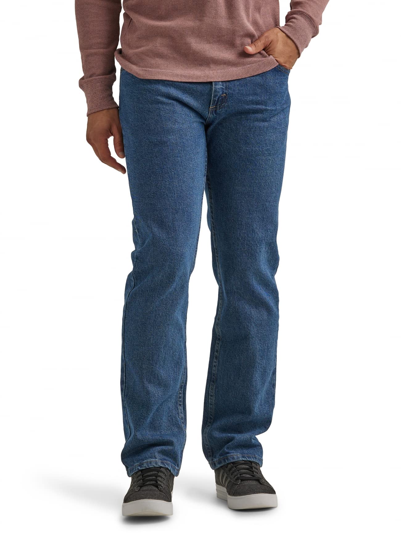 Wrangler Authentics Men's Classic 5-Pocket Regular Fit Flex Jean