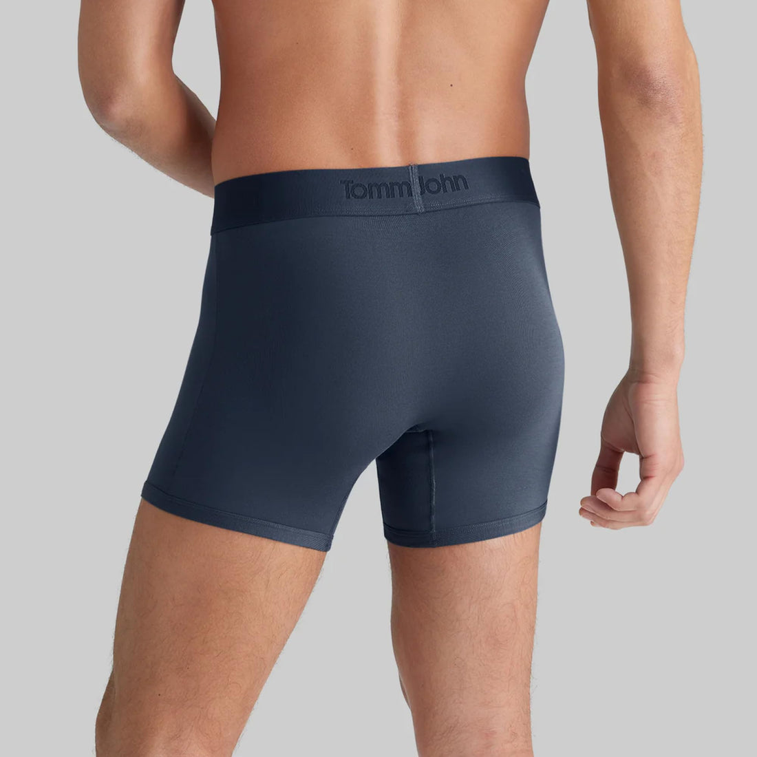 Tommy John Men's Trunk 4” Underwear, Second Skin Boxers with Supportive Contour Pouch, Soft, Breathable Stretch Fabric Boxers