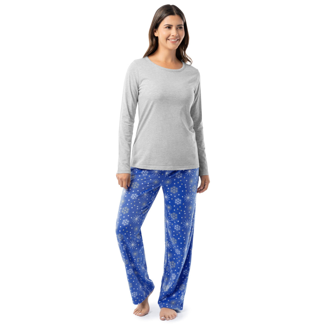 Fruit of the Loom Men Matching Holiday Family Sleep Pajama Set for Women, Men, and Kids