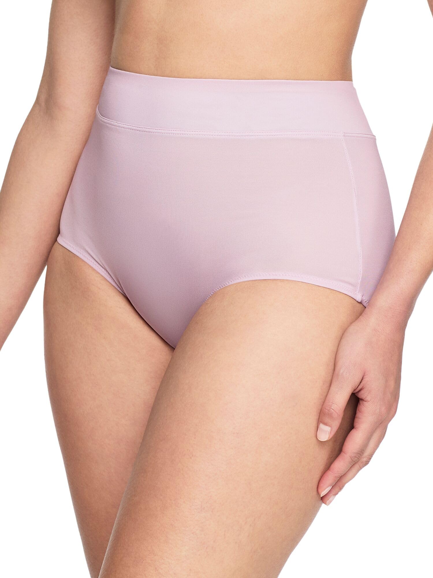 Warner's Women's No Pinching No Problems Hi Cut Brief Panty
