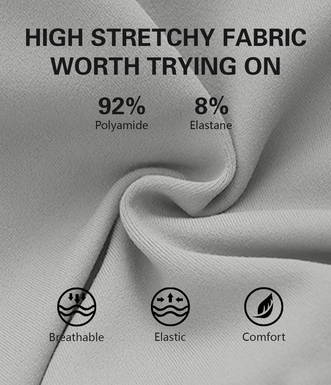 Comper Women's Sports Bra with Thin Straps Stretchy Wirefree Workout Bras Lightweight Workouts Bralette with Removable Pads