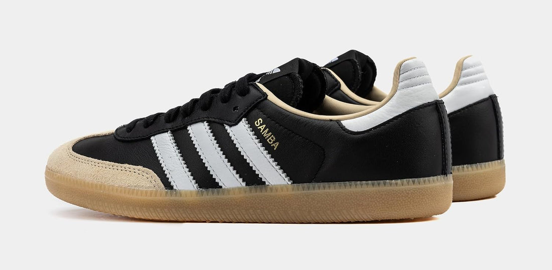 adidas Samba OG Mens Lifestyle Shoes (Off White/Core Black/Gum 3) Size 12