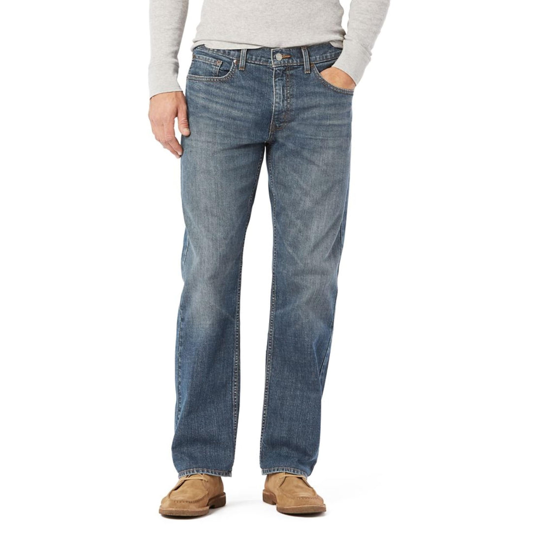 Levi Strauss Signature Gold Mens Relaxed Fit Flex Jeans (Available in Big & Tall)