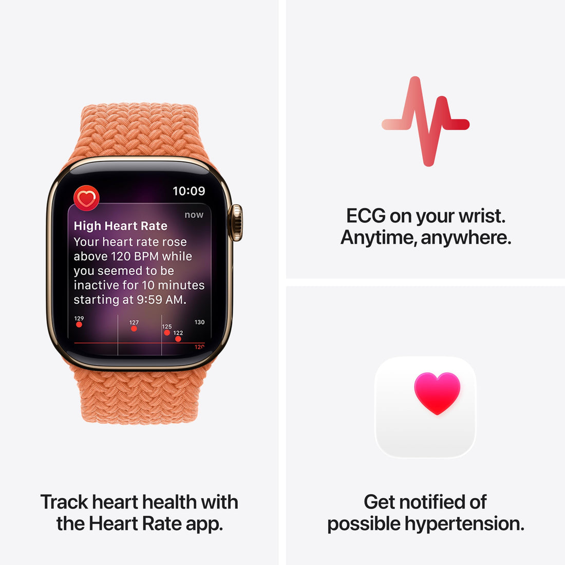 Apple Watch Series 11 [GPS 42mm] Smartwatch with Rose Gold Aluminum Case with Light Blush Sport Band - S/M. Sleep Score, Fitness Tracker, Health Monitoring, Always-On Display, Water Resistant