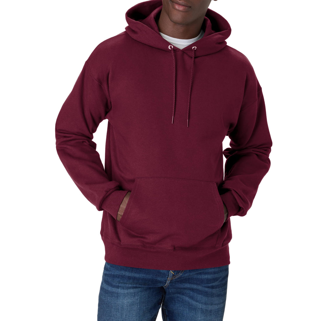 Hanes Men's Ultimate Sweatshirt, Heavyweight Fleece Hoodie, Cotton Sweatshirt for Men