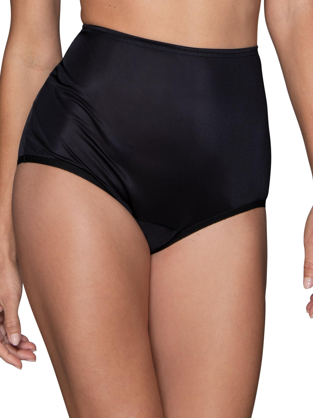 Vanity Fair Women's High Waisted Underwear, Full Coverage Ladies Panties, Perfectly Yours Briefs