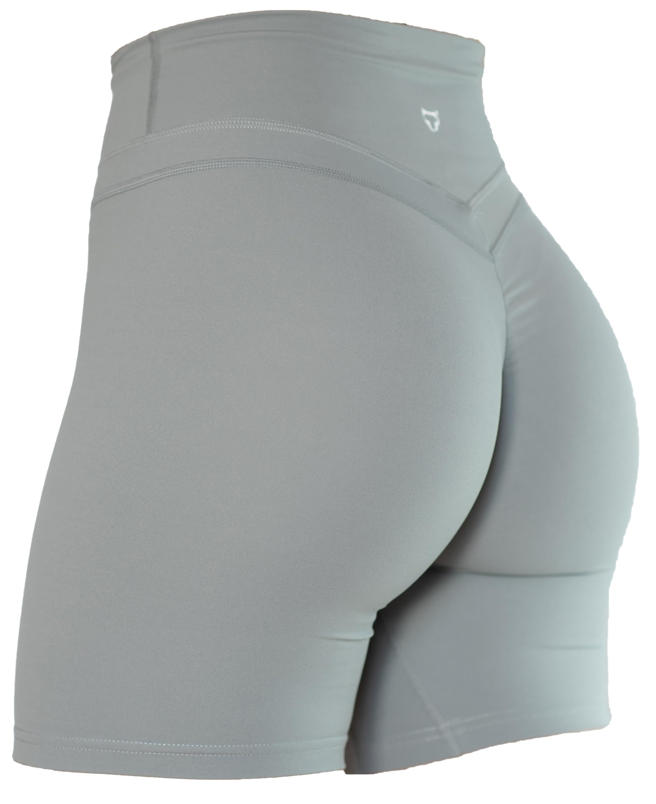 TomTiger Yoga Shorts for Women Tummy Control High Waist Biker Shorts Exercise Workout Curve Lifting Tights Short Pants