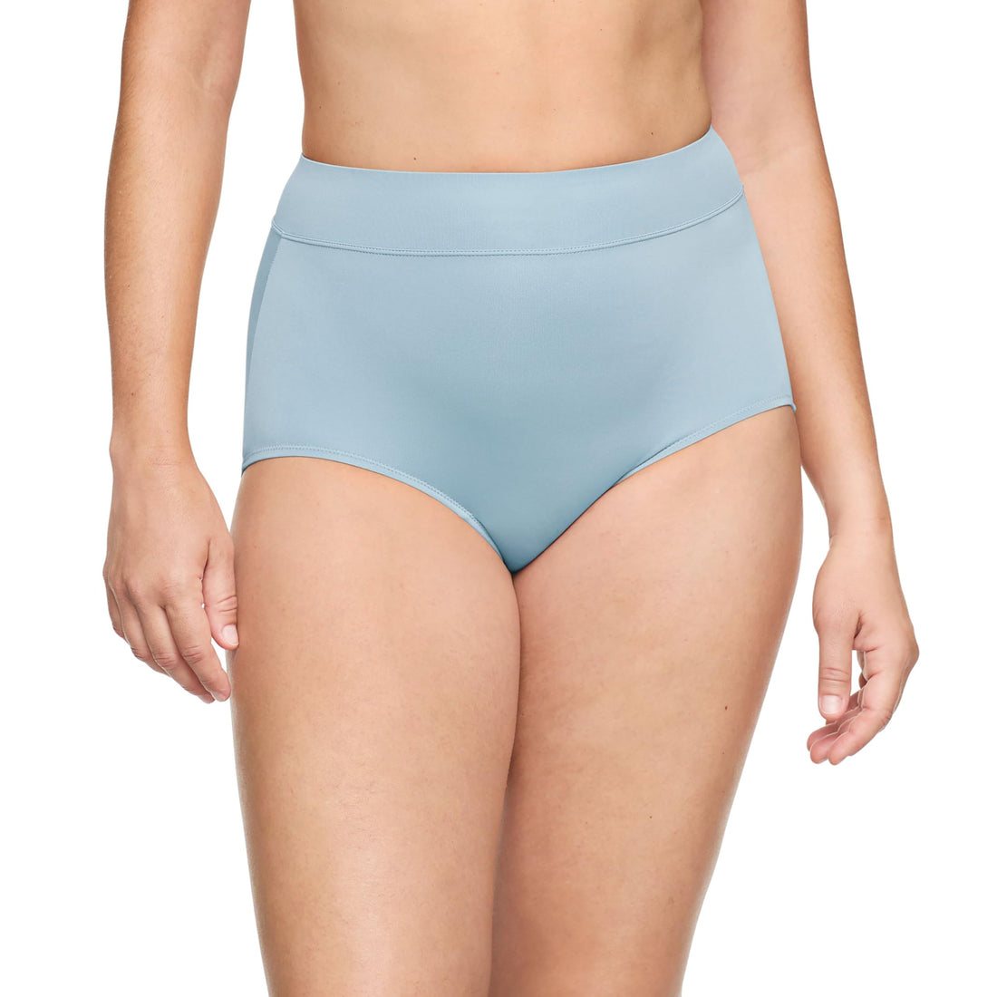 Warner's Women's No Pinching No Problems Hi Cut Brief Panty
