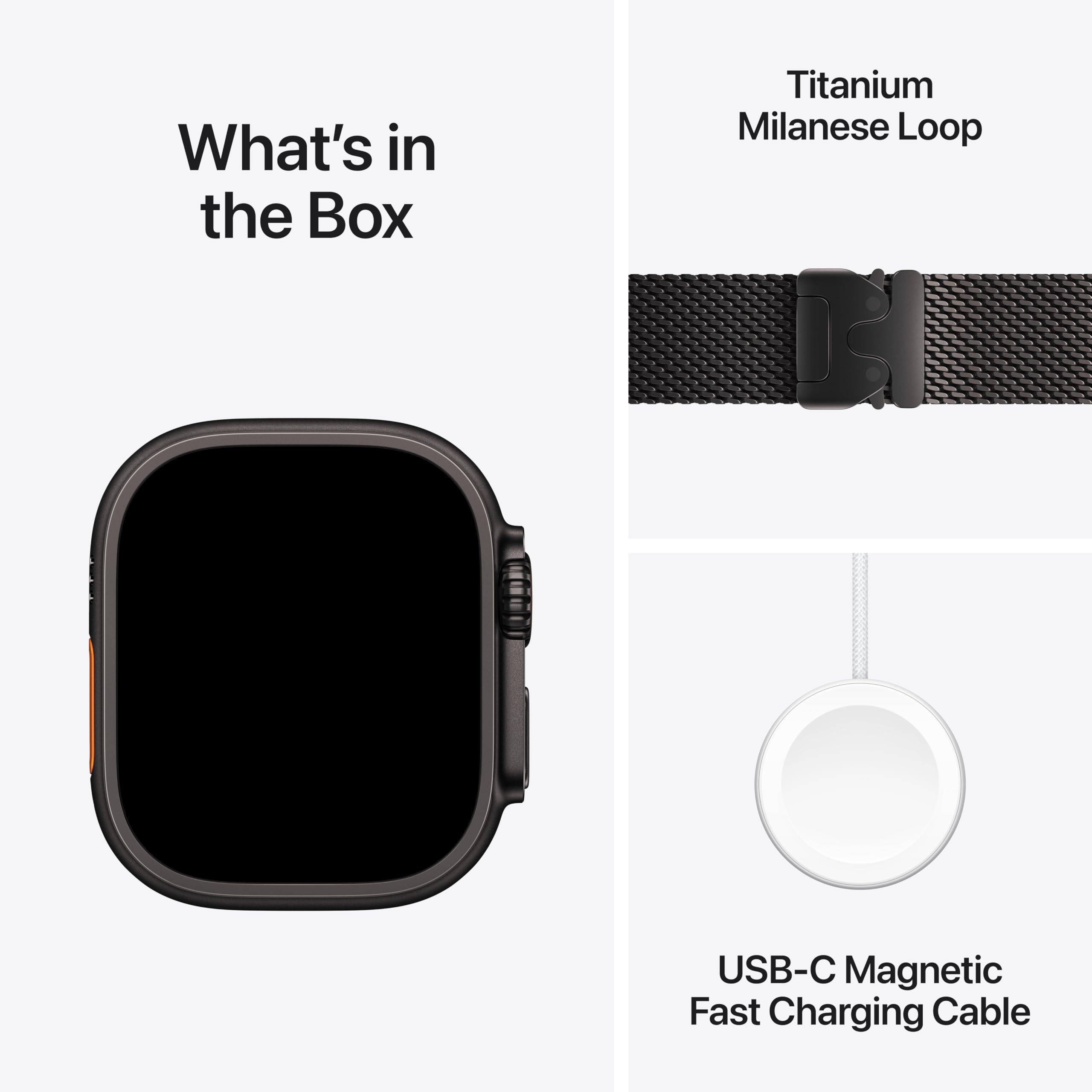 Apple Watch Ultra 3 [GPS + Cellular 49mm] Running & Multisport Smartwatch w/Rugged Titanium Case w/Black Ocean Band. Satellite Communications, Advanced Health & Fitness Tracking