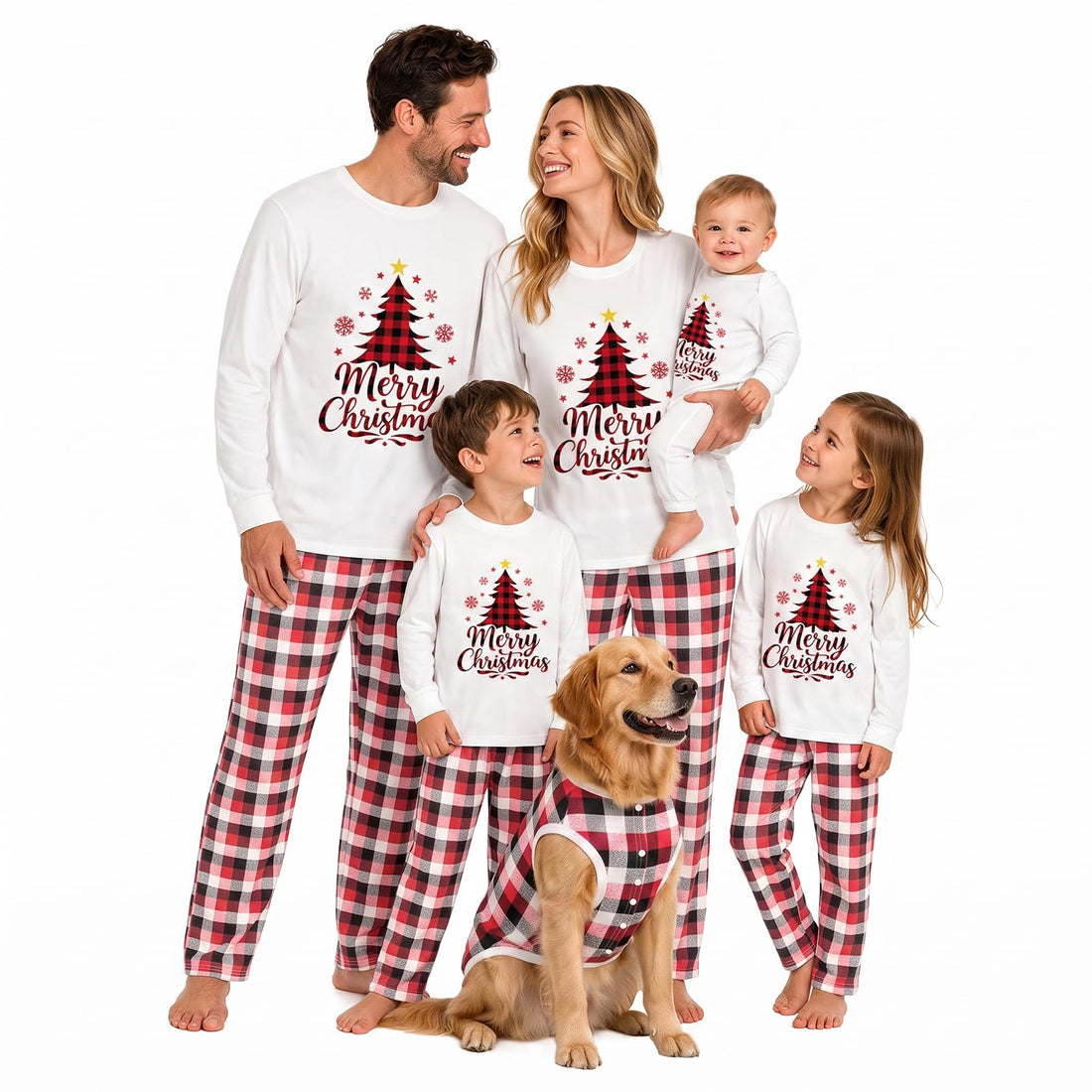 Family Christmas Pajamas Matching Sets Xmas Pjs
