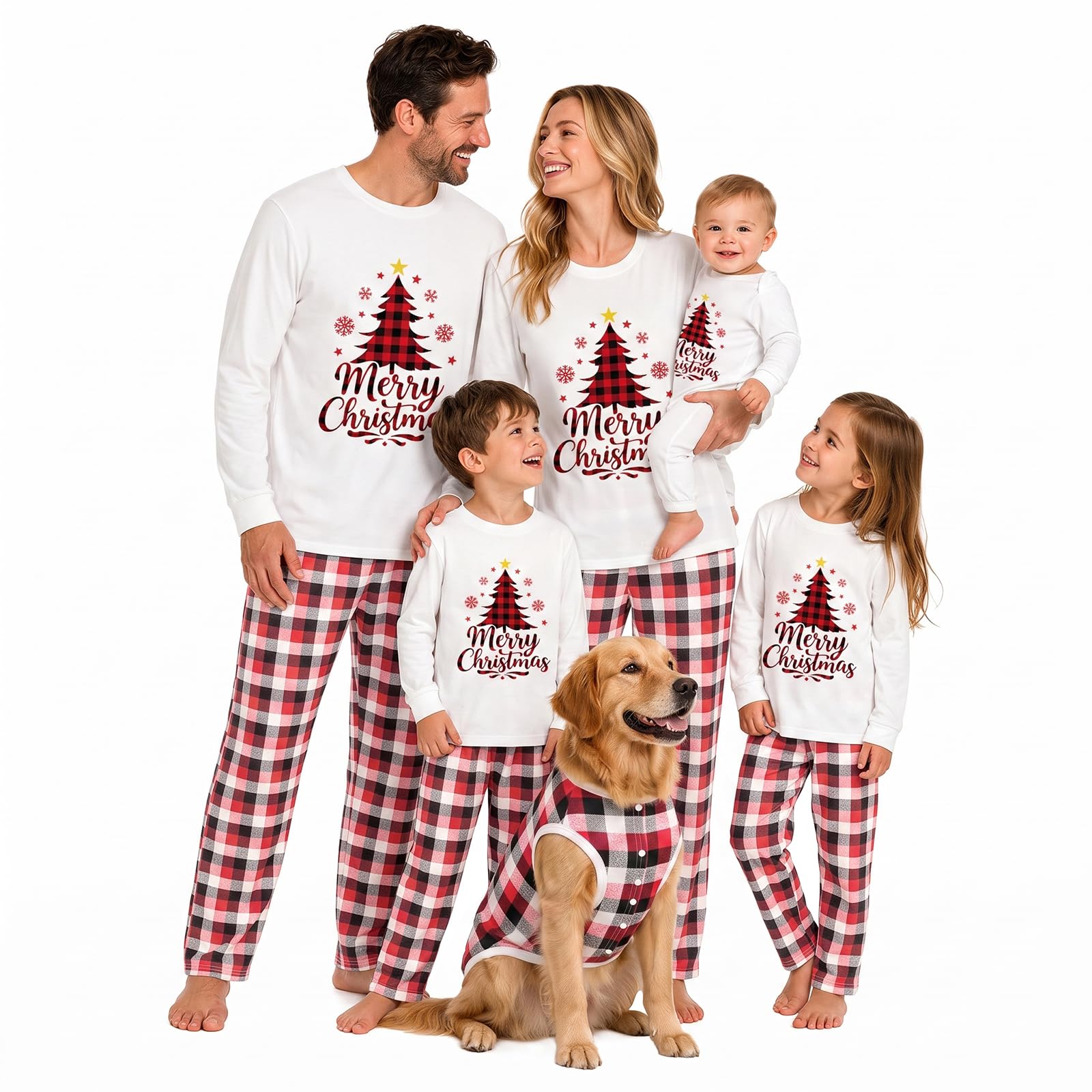 Family Christmas Pajamas Matching Sets Xmas Pjs