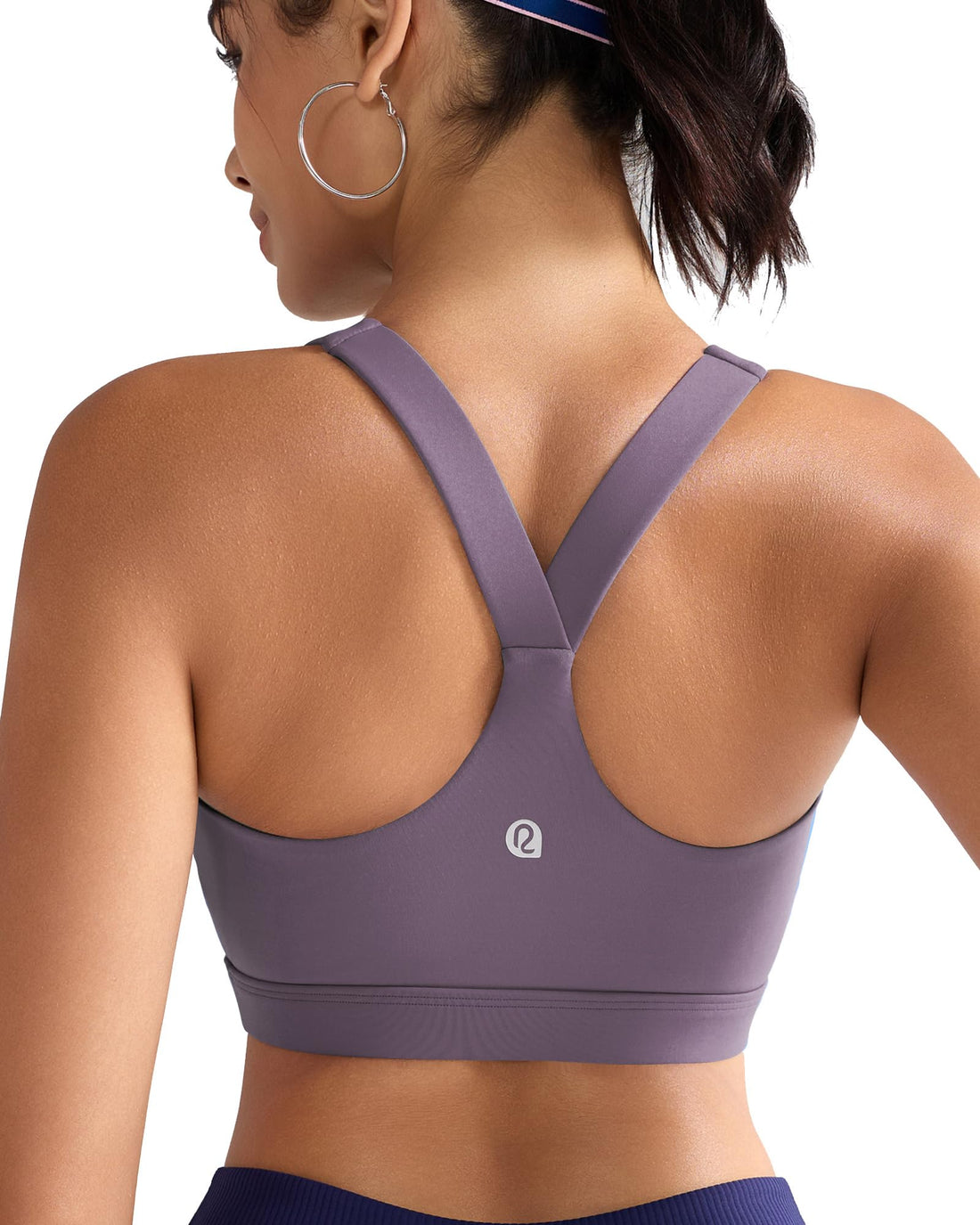 RUNNING GIRL Sports Bras for Women, Molded Cup High Impact Sports Bra Workout Bras for Women High Support Racerback