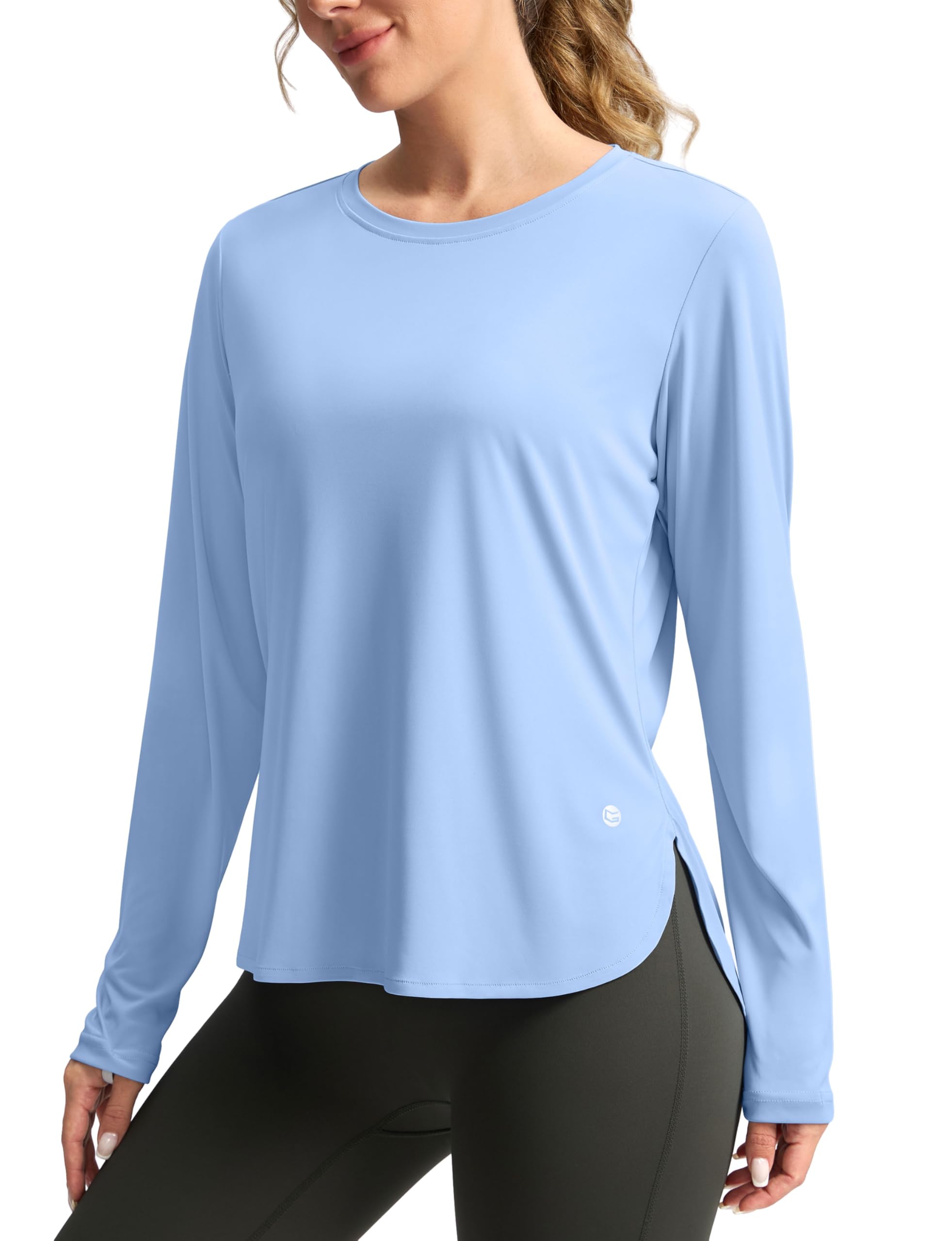 Women's Sun Shirts UPF 50+ Long Sleeve UV Protection Shirt Lightweight Quick Dry Workout Hiking Tops for Women