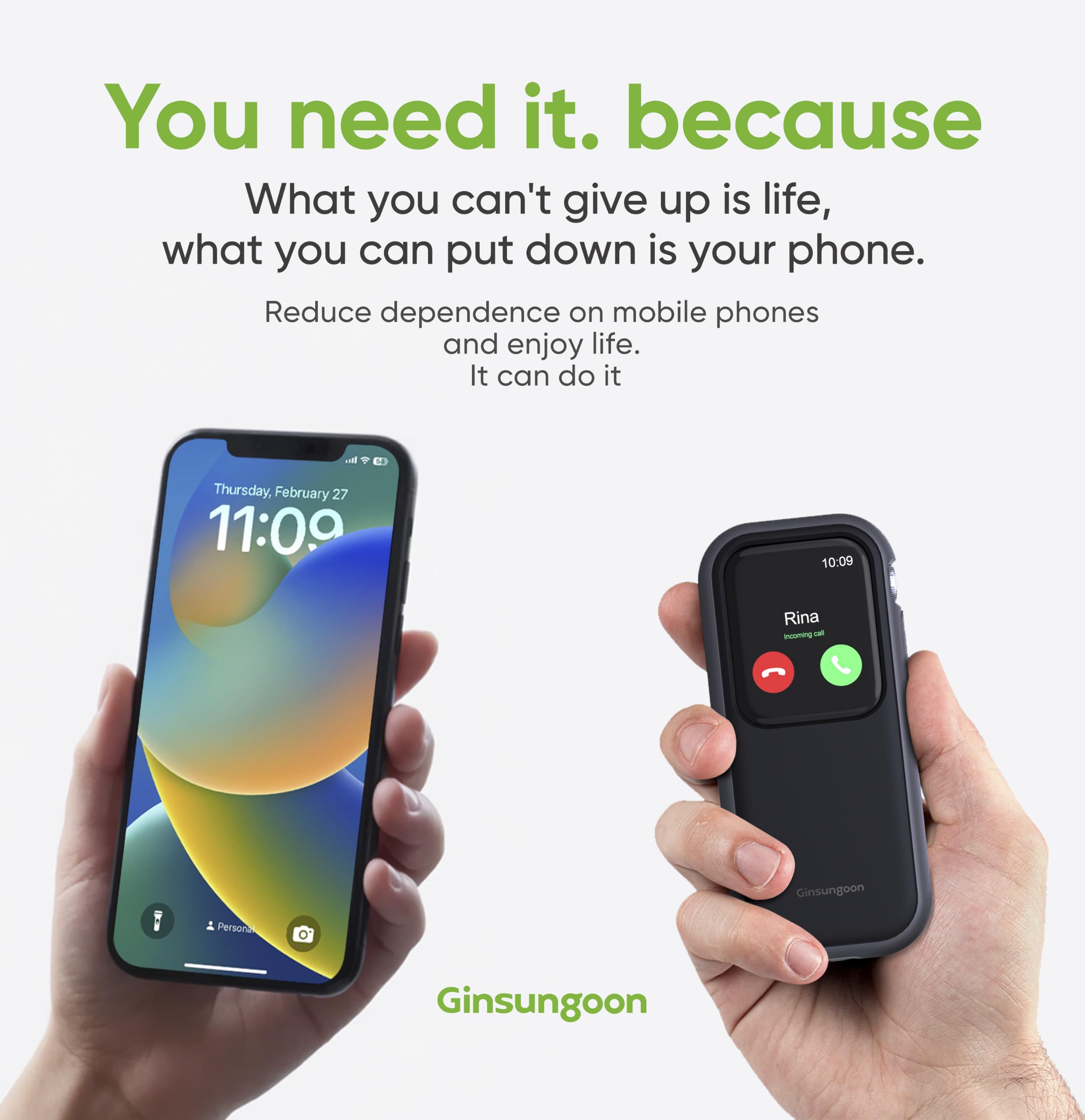 Compatible with Apple Watch Case Ultra 3/Ultra 2/Ultra 49mm- Turn Your Apple Watch into a Smartphone Replacement & Reduce Mobile Phone Dependency (iWatch Not Included)