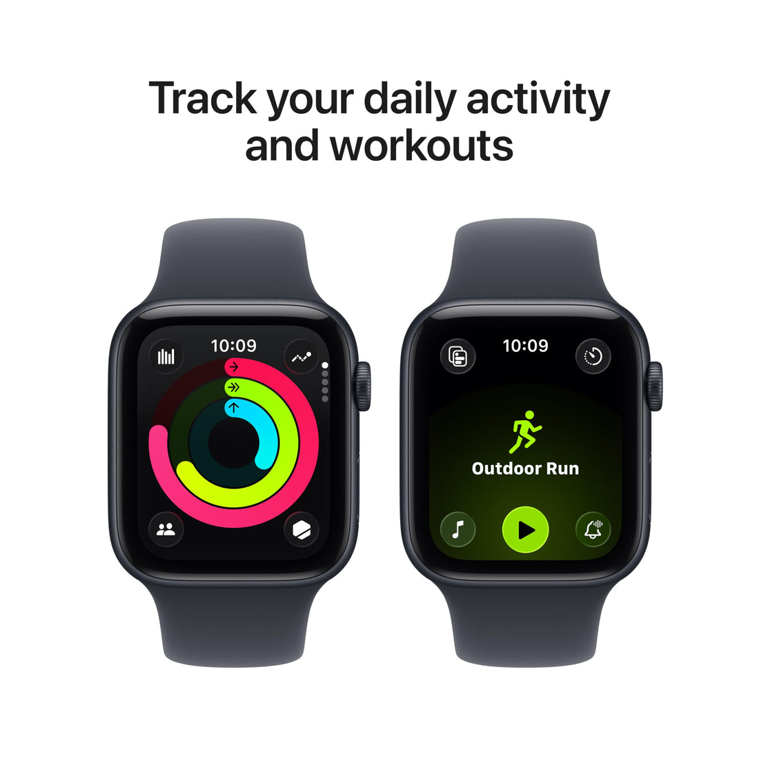 Apple Watch SE 3 [GPS 40mm] Smartwatch with Starlight Aluminum Case with Starlight Sport Band - S/M. Fitness and Sleep Trackers, Heart Rate Monitor, Always-On Display, Water Resistant