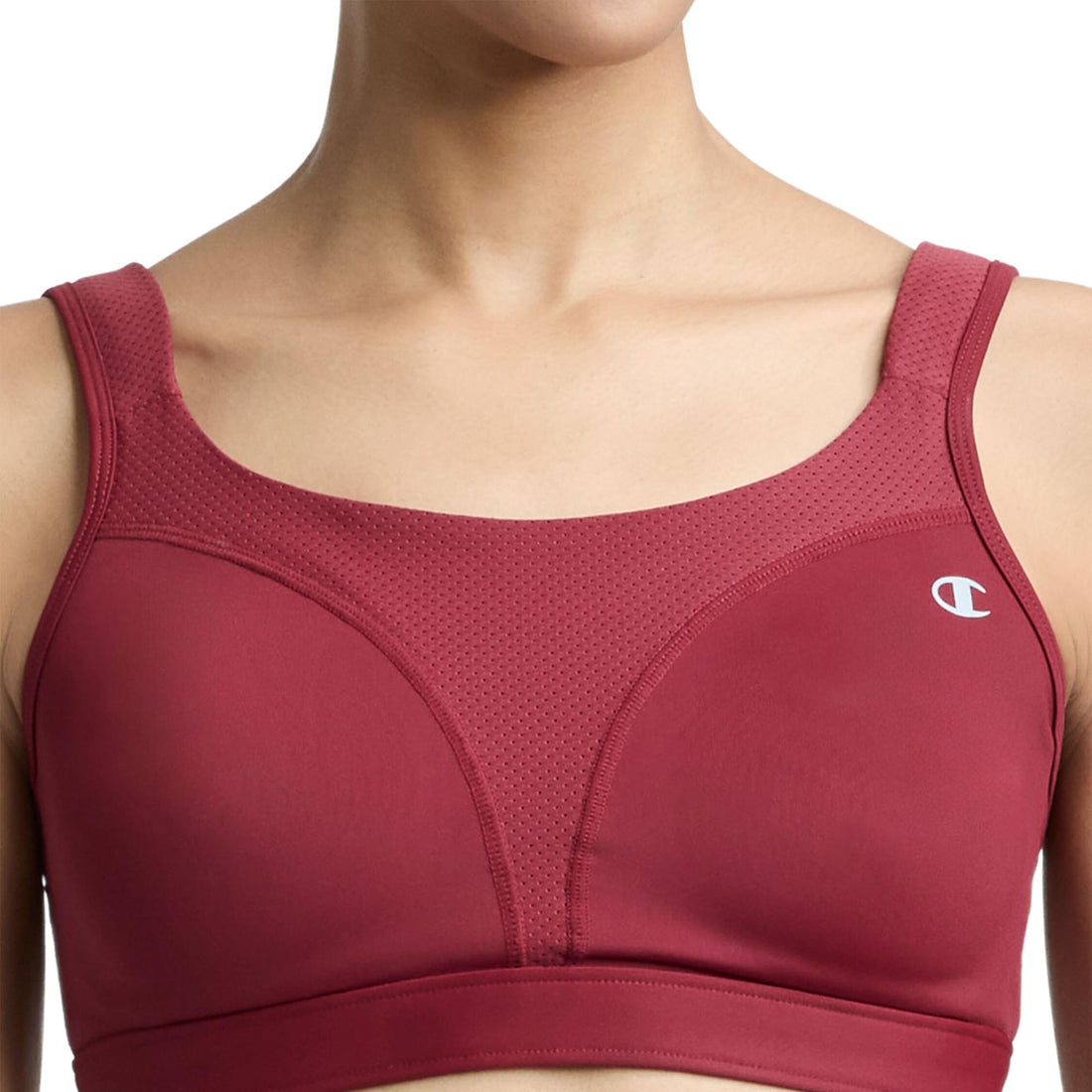 Champion Women's Sports Bra, High-Impact, Maximum Support, Breathable, Moisture-Wicking Fabric