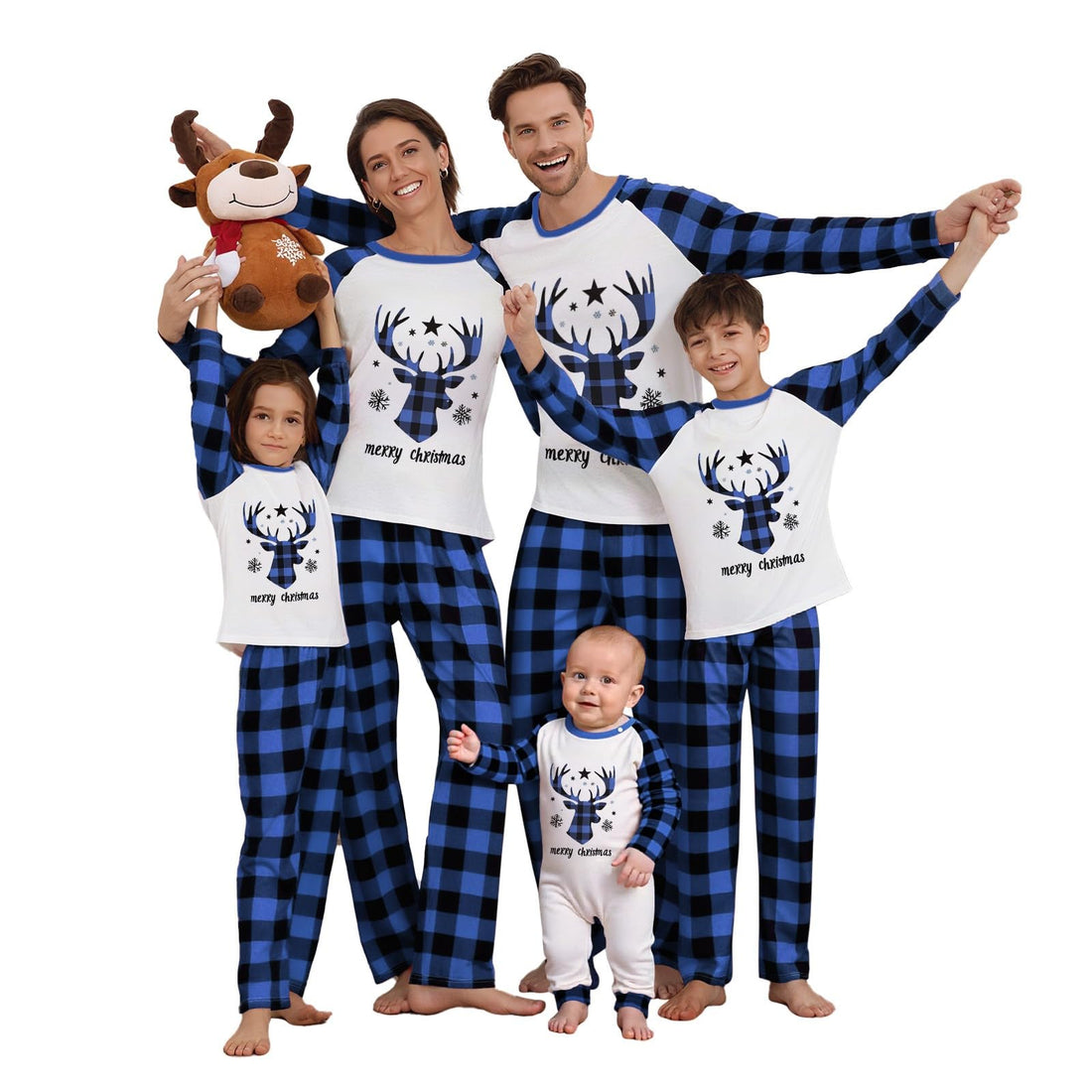 Family Christmas Pajamas Matching Sets Xmas Pjs